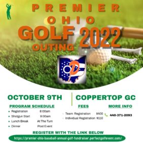 Premier Ohio Golf Outing 10/9