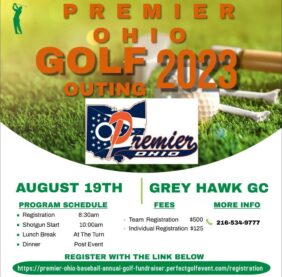 Premier Ohio Golf Outing Date CHANGED! 10/21 at Grey Hawk